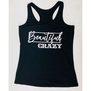Beautiful Crazy Tank Top women’s size small ￼